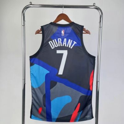 Maillot de Basket #7 Durant Brooklyn Nets 2023-24 City Edition Swingman